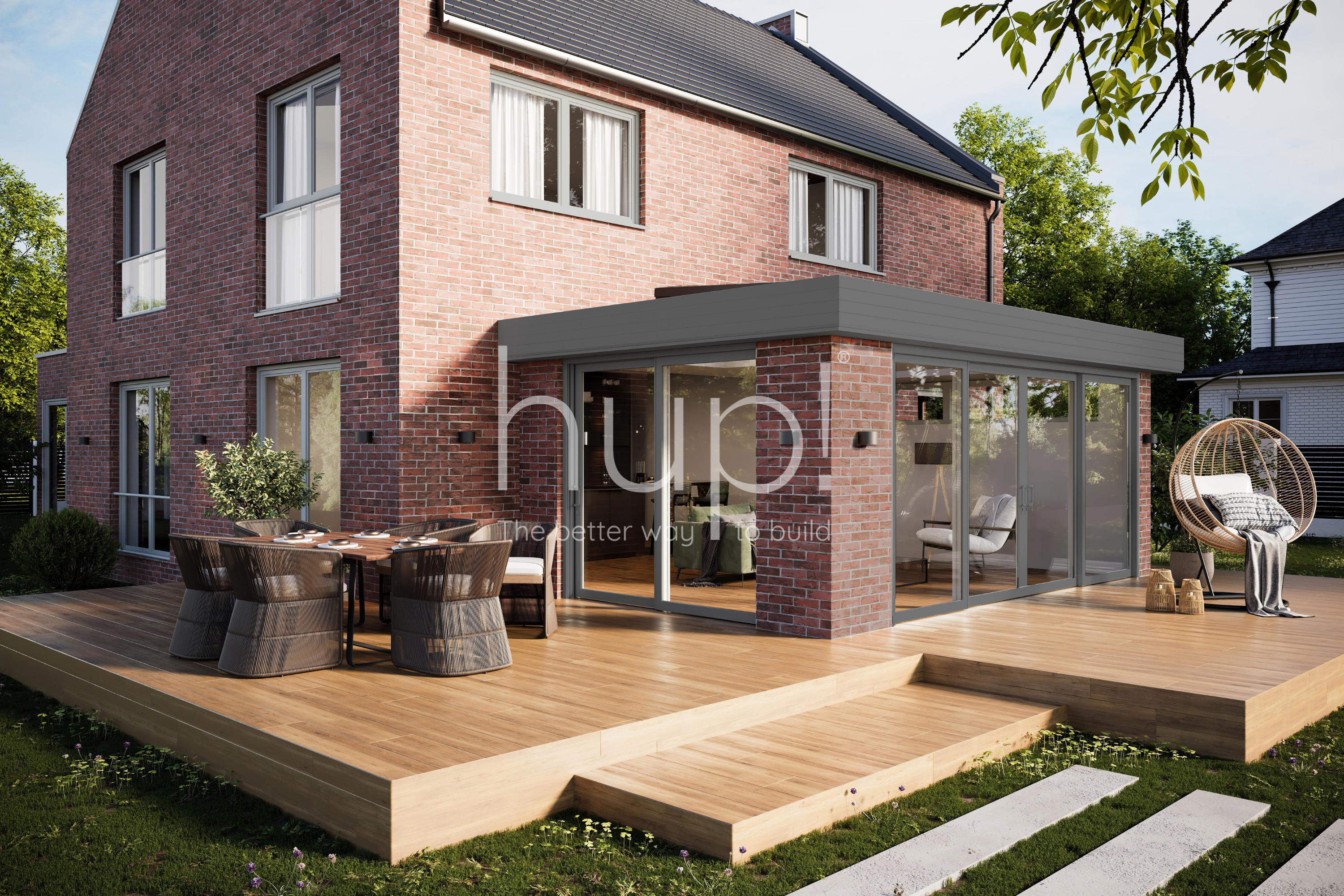 hup! flat roof exterior
